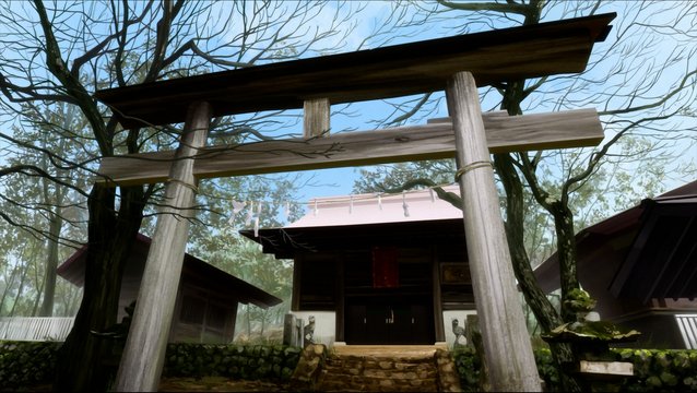 Shrine Along the Mountain Trail